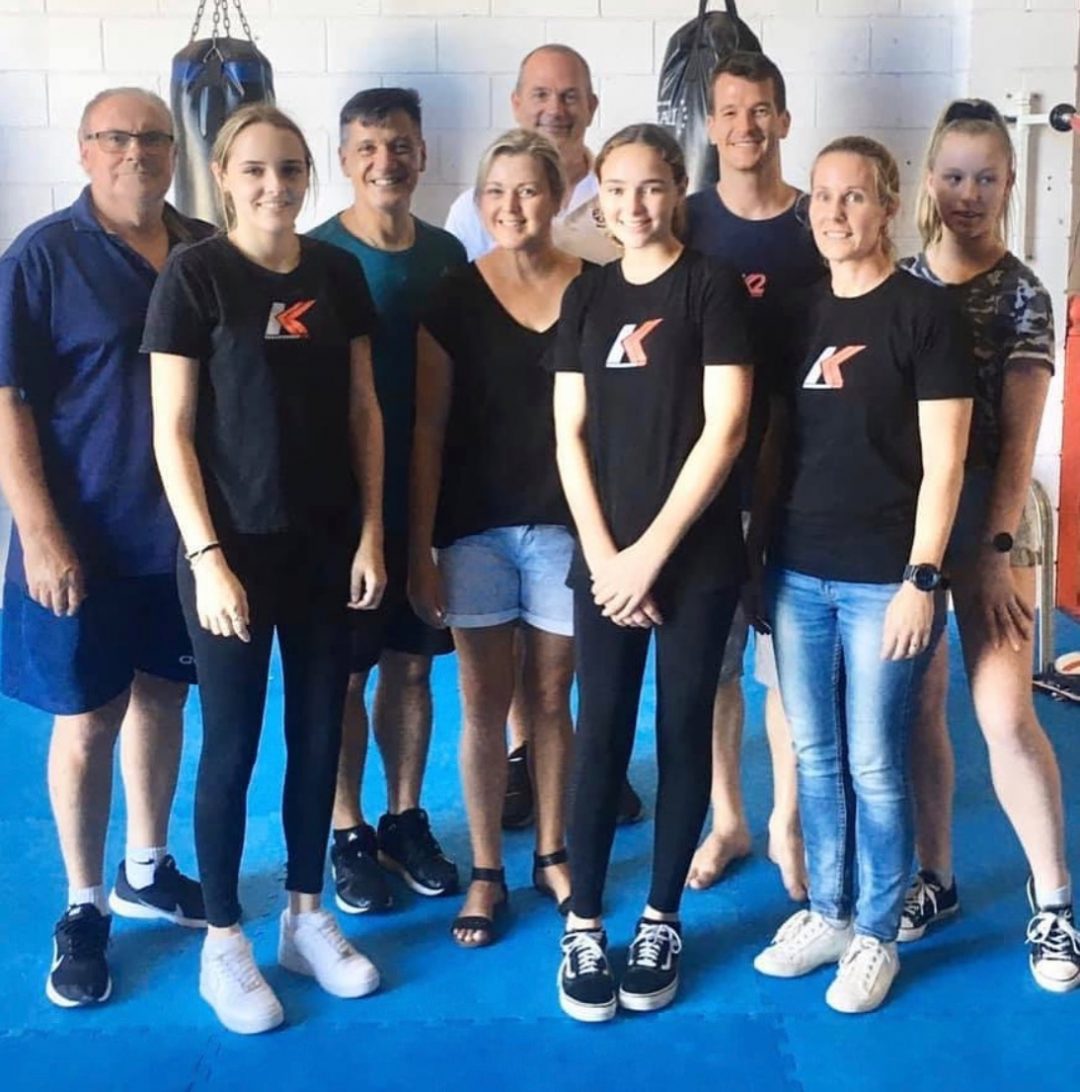Kicks holding the 1st referee course for the state