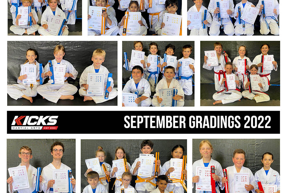 September Taekwondo Grading!