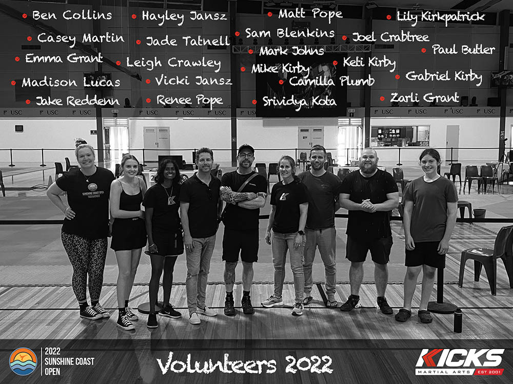 Thank you to all the Volunteers!