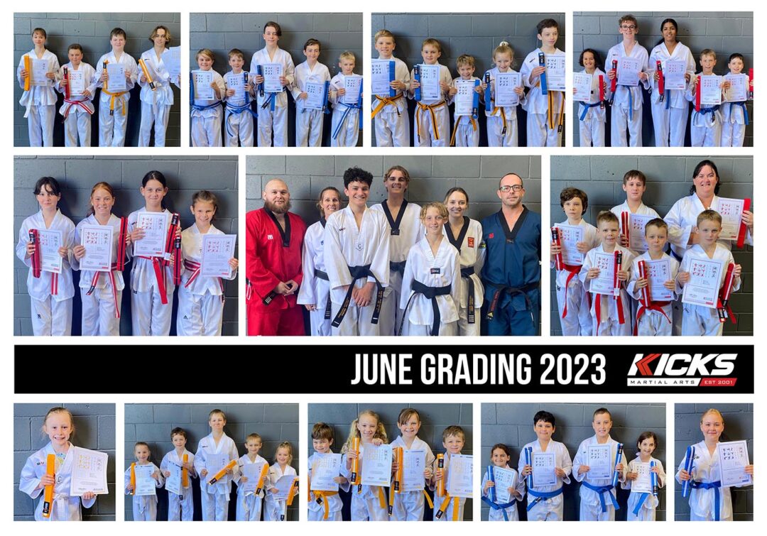 June Taekwondo Grading 2023!!!