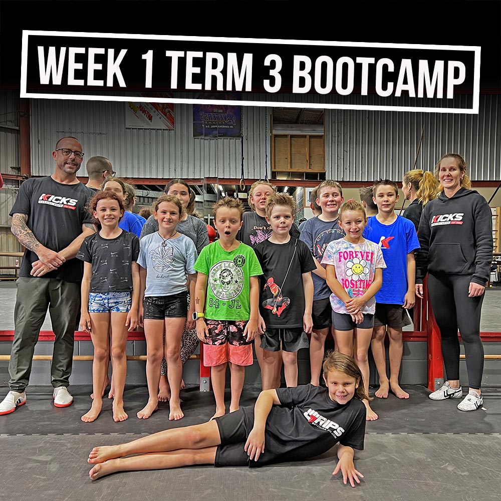 Start of term 3 kids bootcamp!