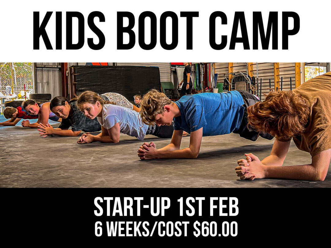 Kids Term 1 Boot Camp Limited Spots Available!
