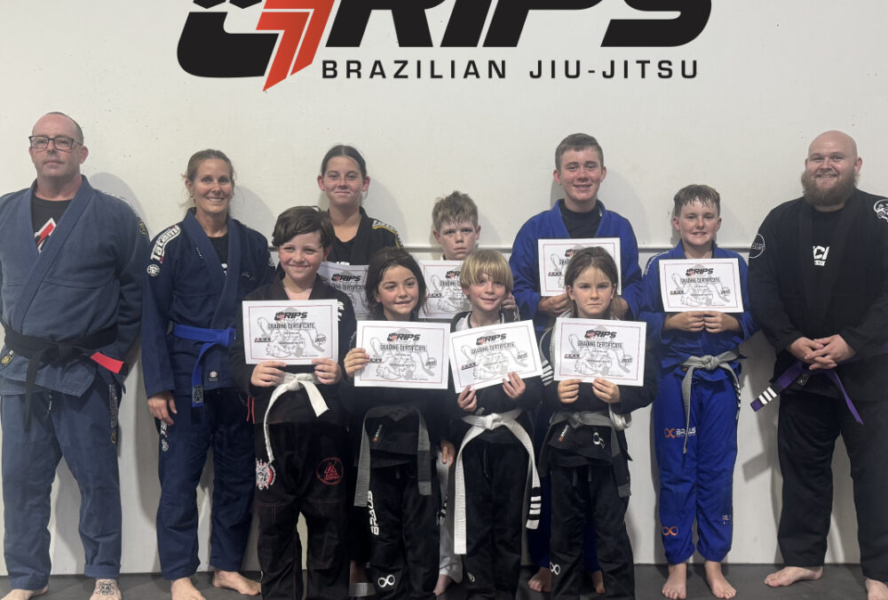 🎄 Kids BJJ Term 4 Grading – Well Done Everyone! 🥋