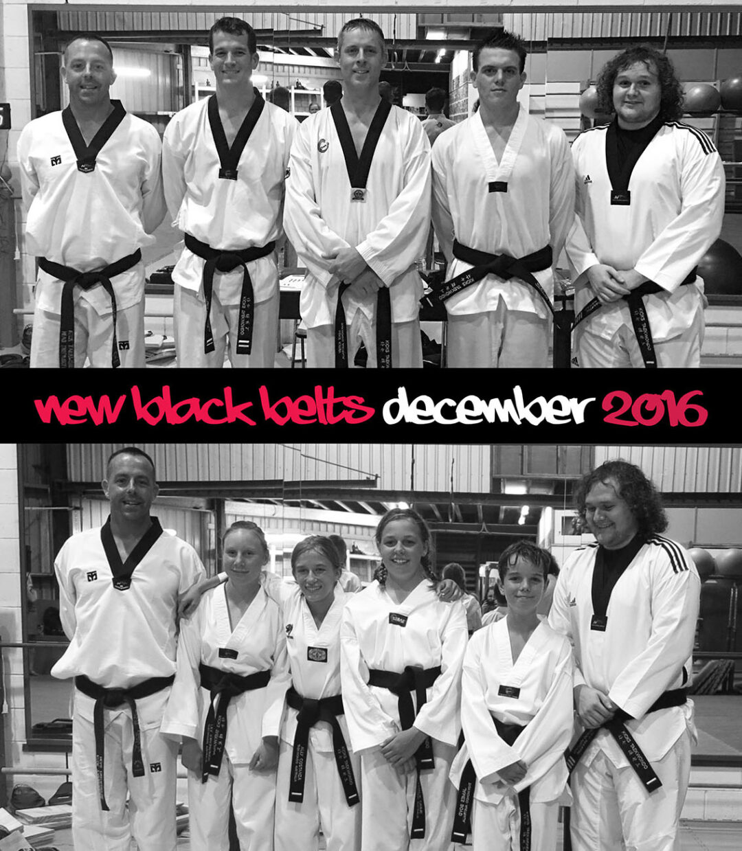 BLACK BELTS 2016
