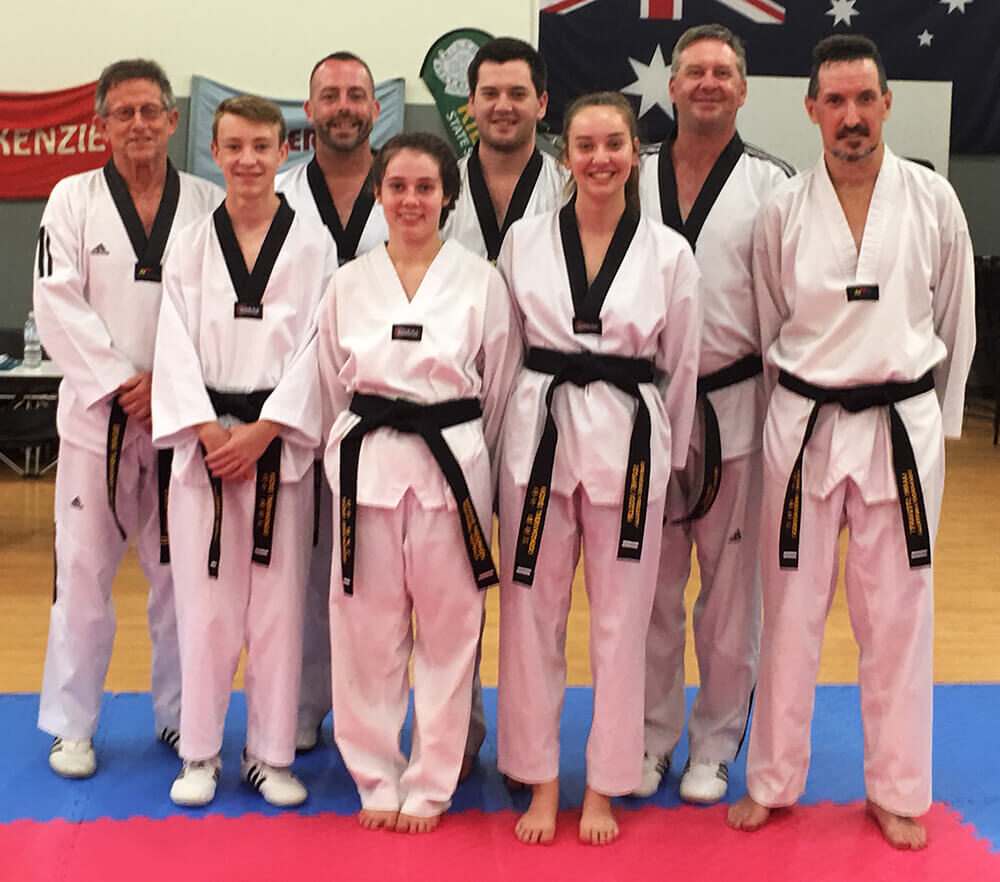 Black belts kicks