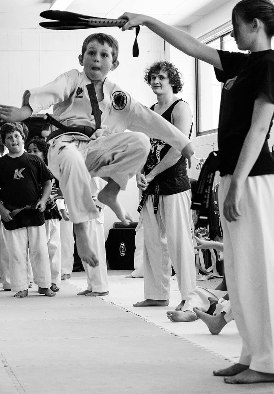 Jumping Front Kick