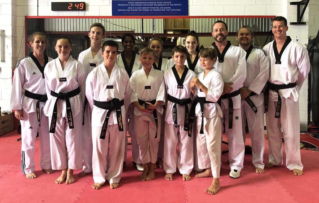black belt grading 1