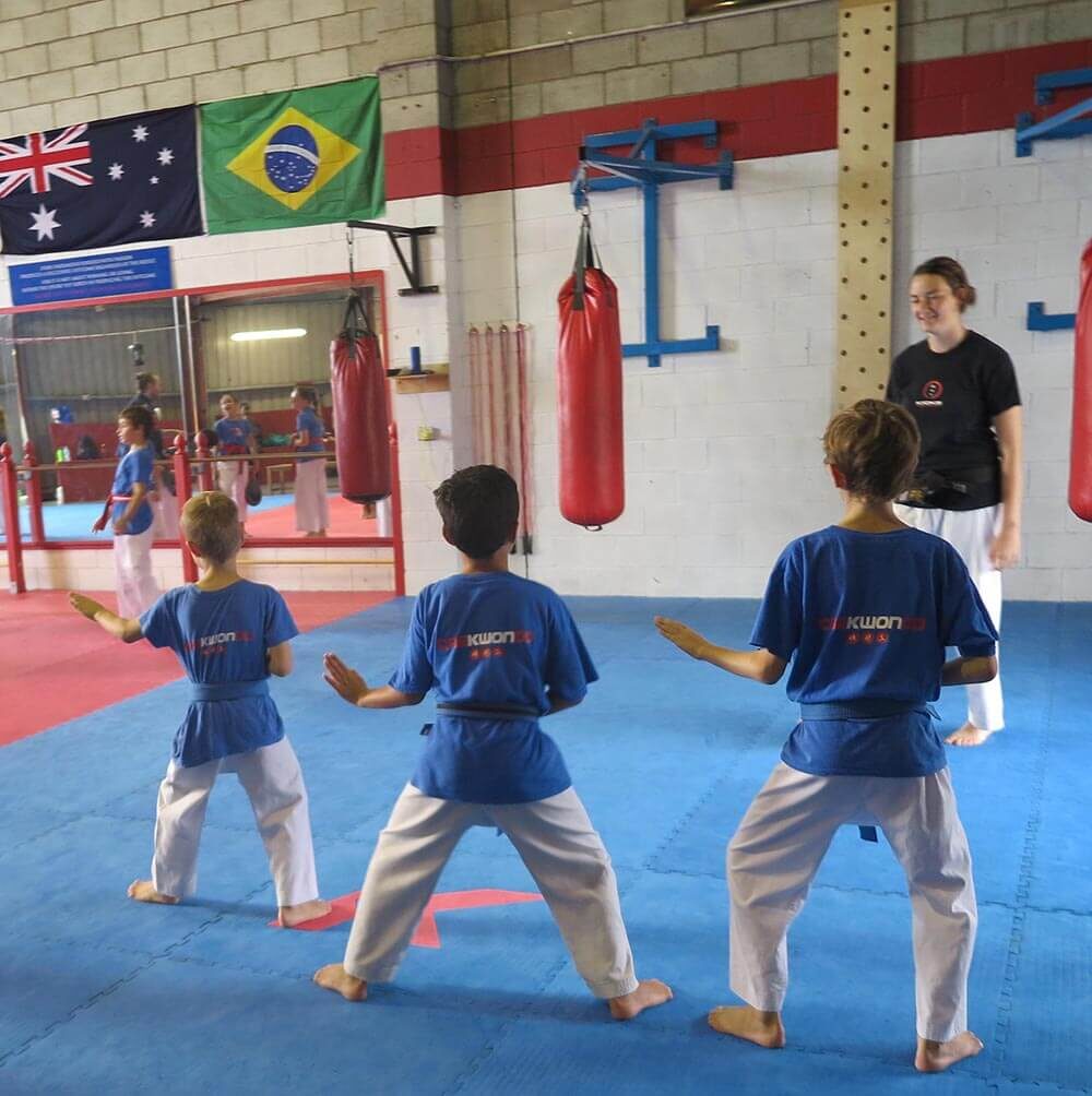 Learning Double Knife Hand Body Block