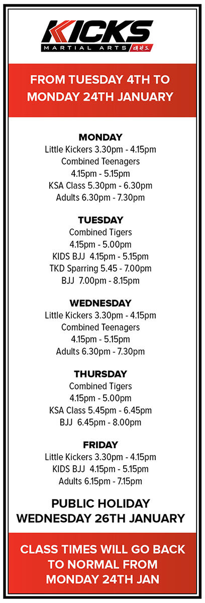 holiday timetable for January(low res)