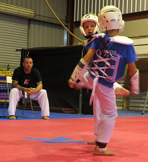 Sparring training