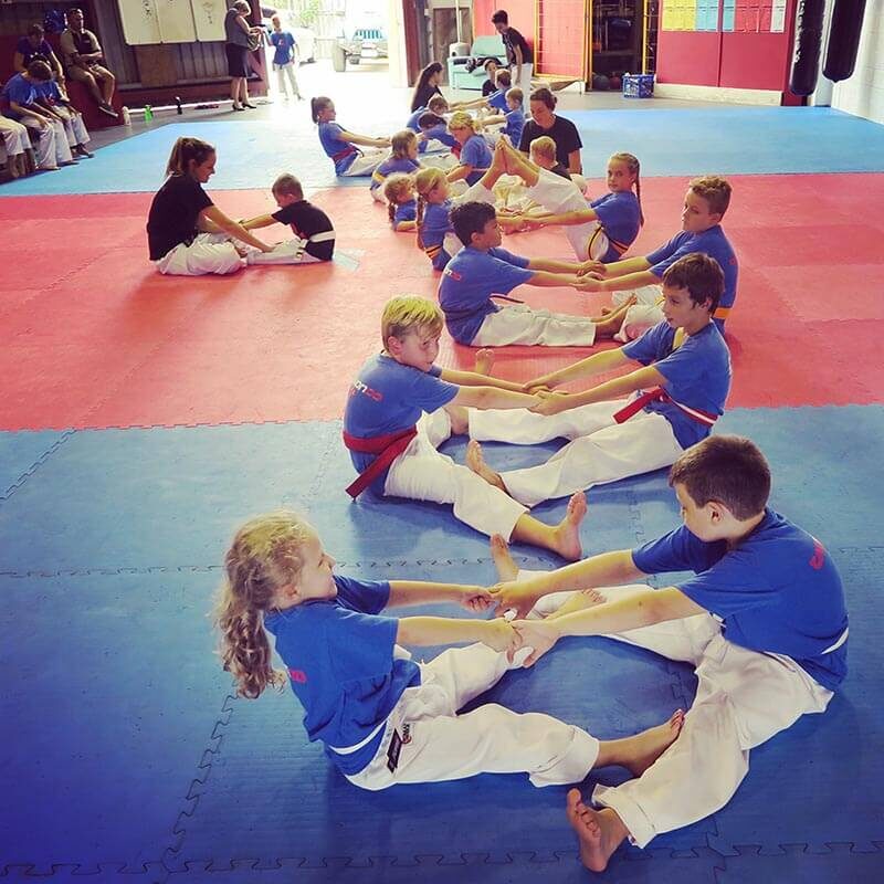 kids stretching