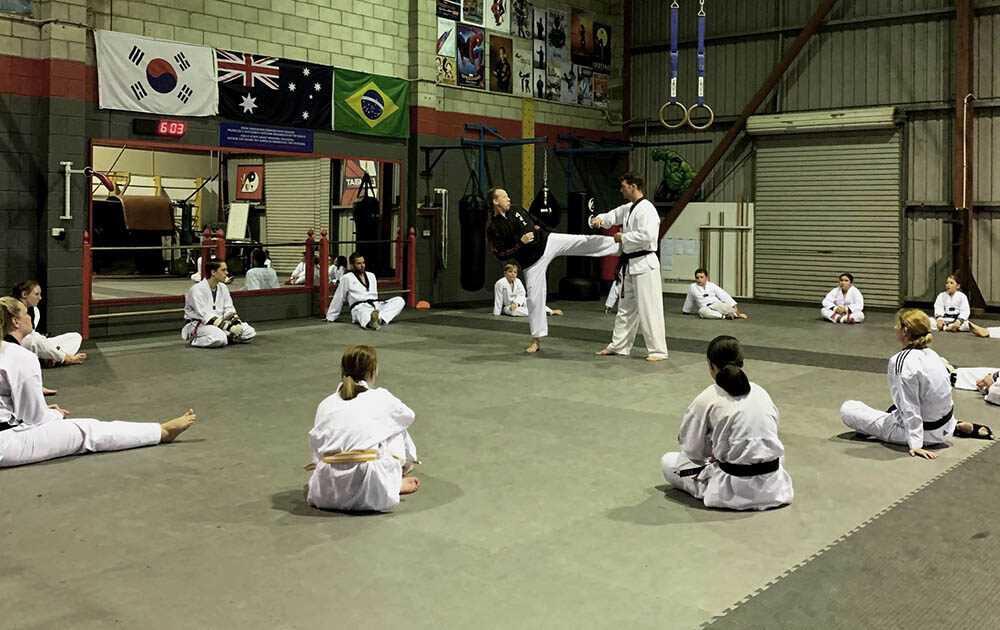 tans sparring